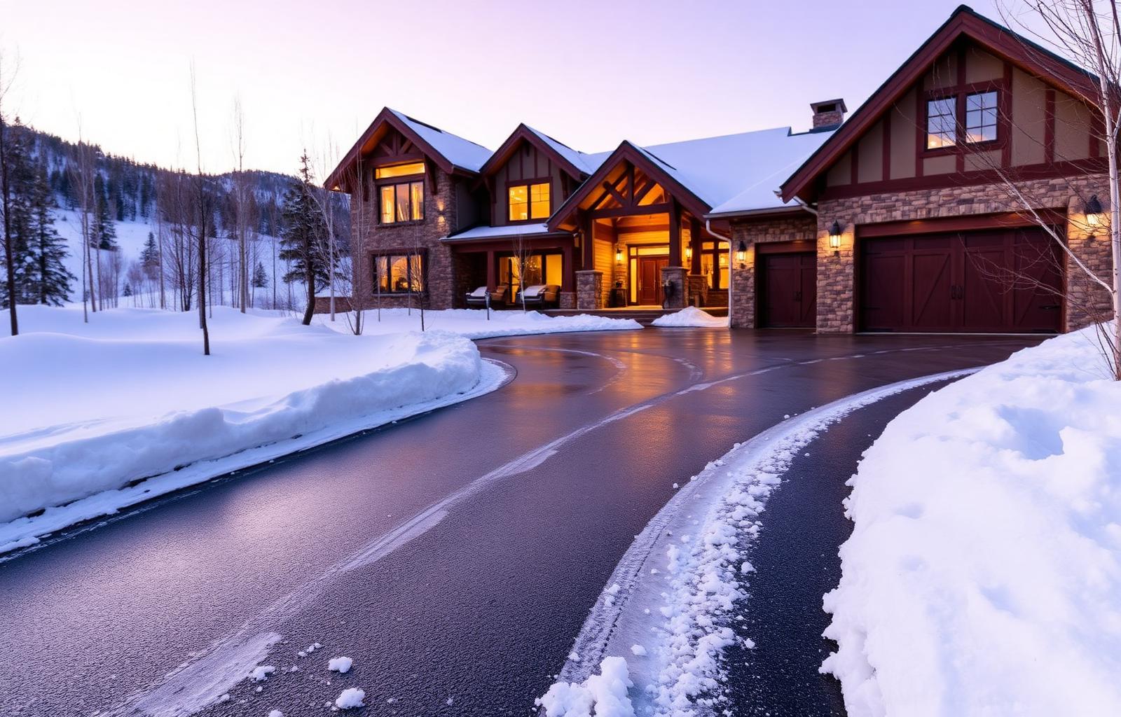 Heated Driveway Cost in Park City (2026): Snow Melt System Guide